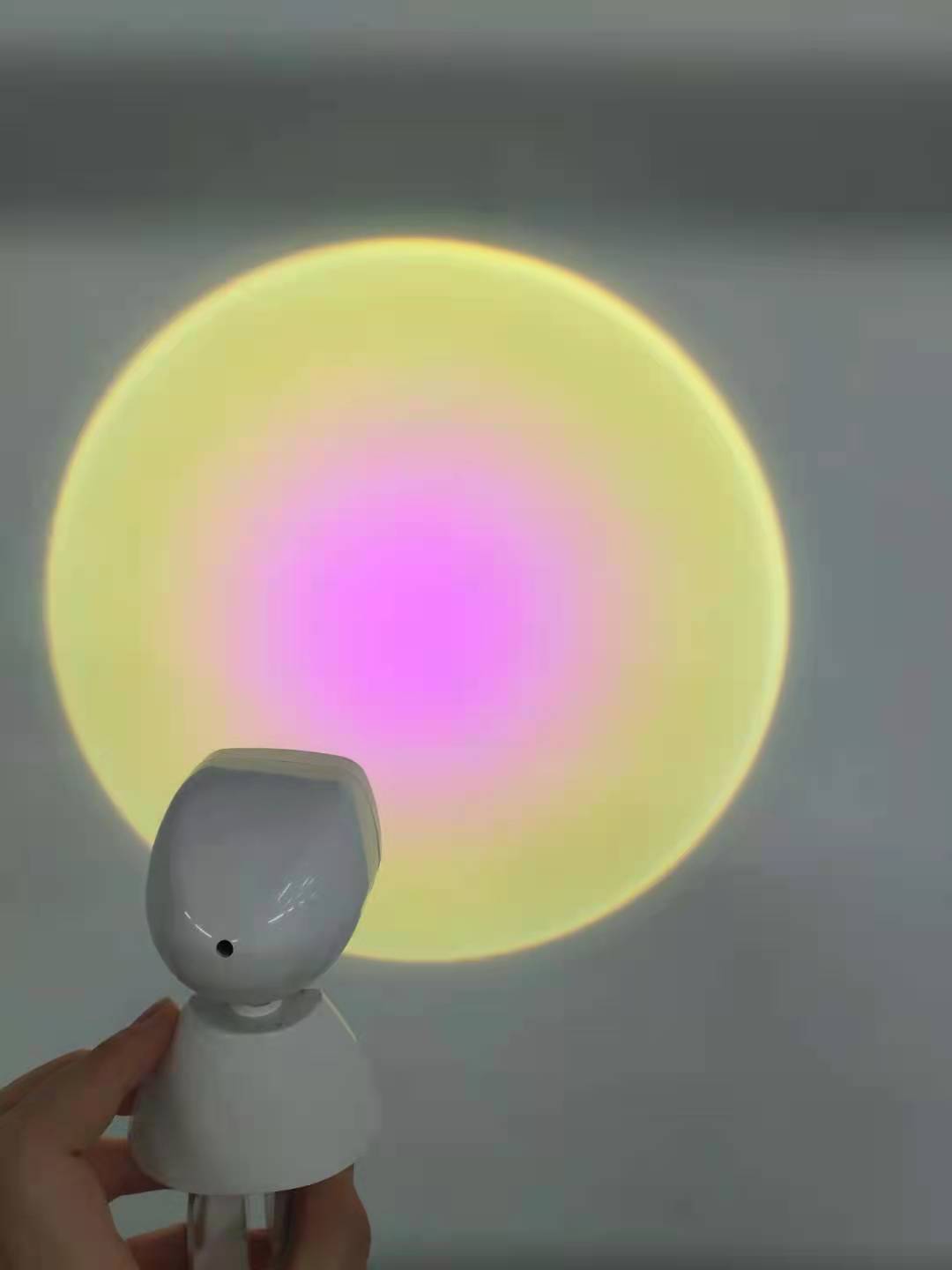 Little Sunset Day Light Robot Mini Astronaut