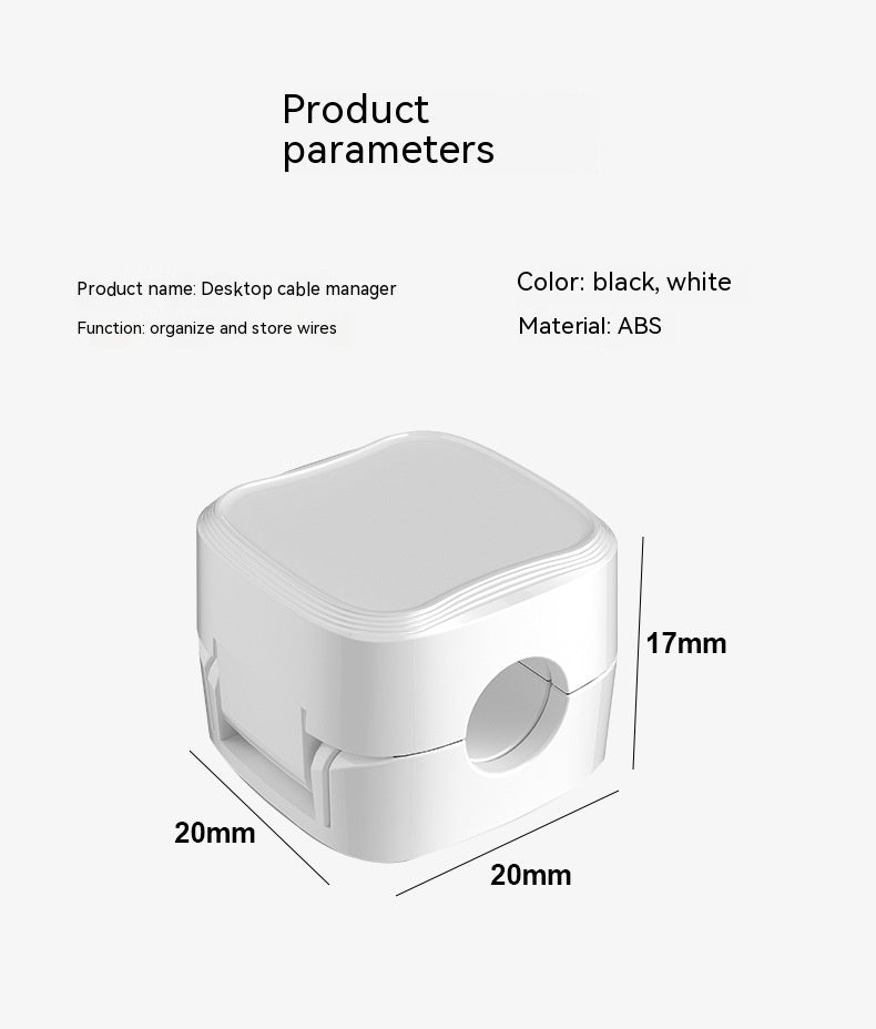 Magnetic Cable Clip Under Desk Cable Management Adjustable Cord Holder Wire Organizer And Cable Management Wire Keeper